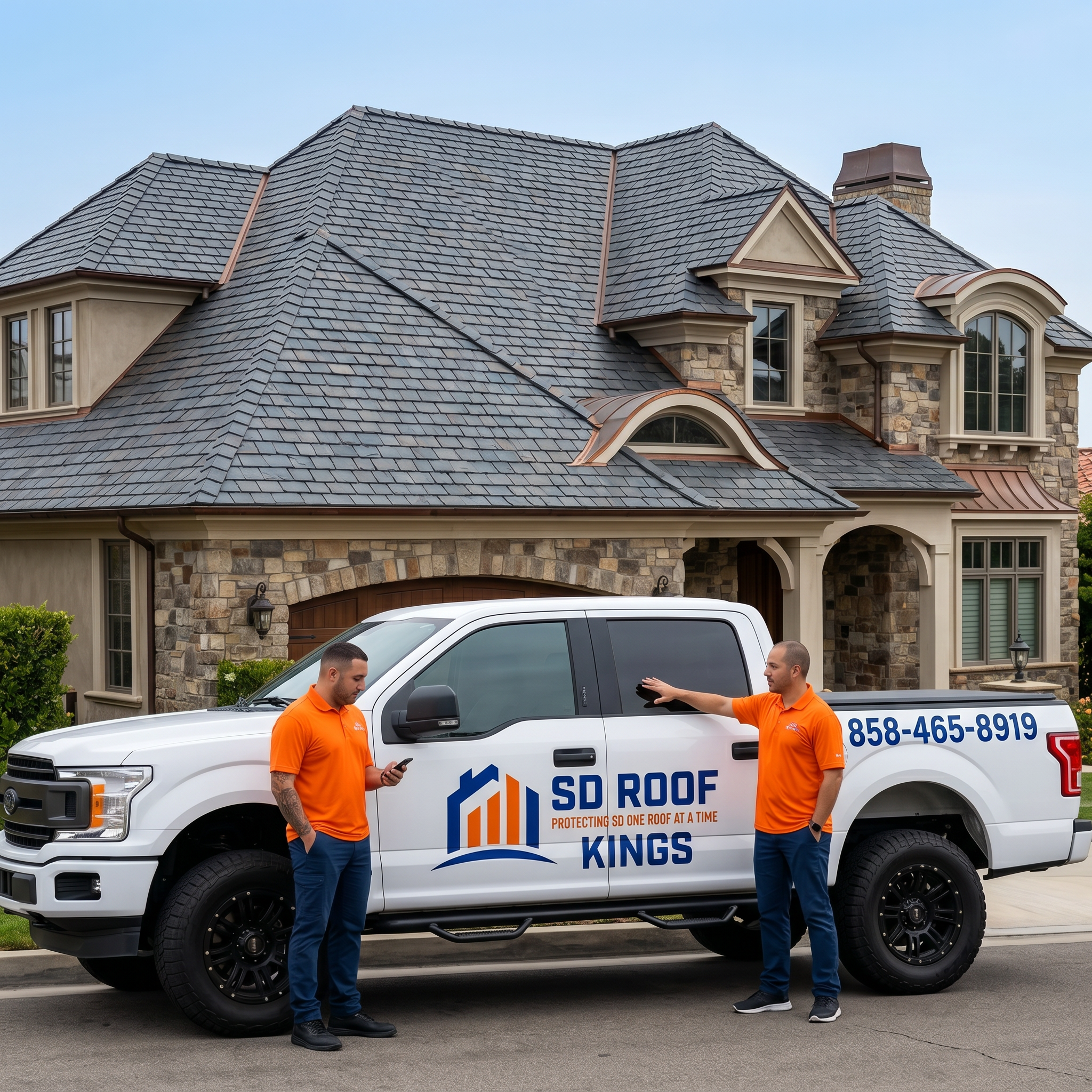 Roof replacement project